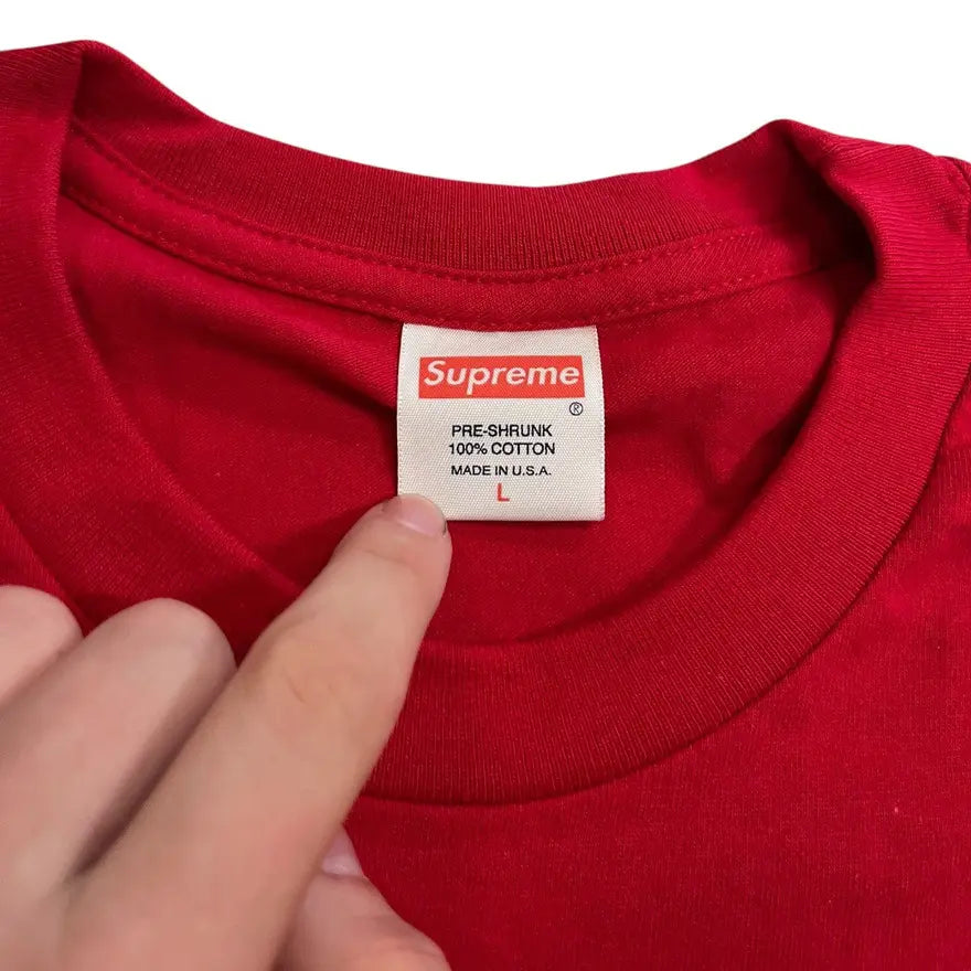 SAMPLE Supreme Anarchy T Shirt - Red (Large)