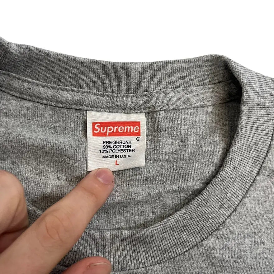 SAMPLE Supreme x APC Ballerina T-Shirt - Grey (Large)