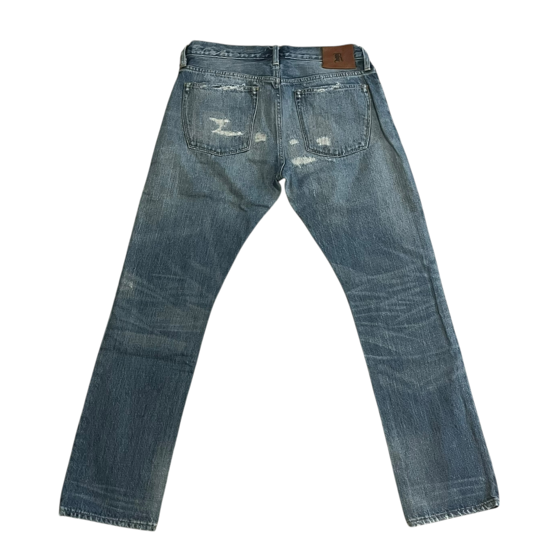 VINTAGE Rugby Ralph Lauren Distressed Denim Jeans - 33x30