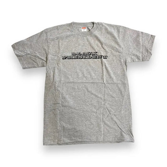 Supreme Black President T-Shirt - Grey (Large)