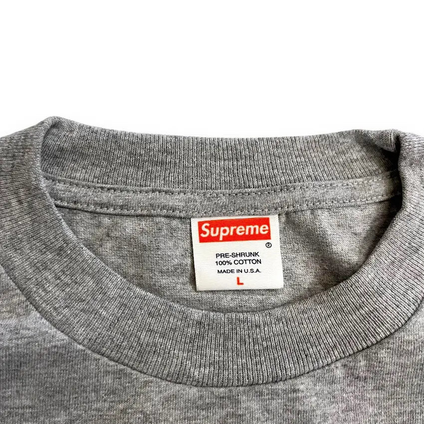 Supreme Black President T-Shirt - Grey (Large)