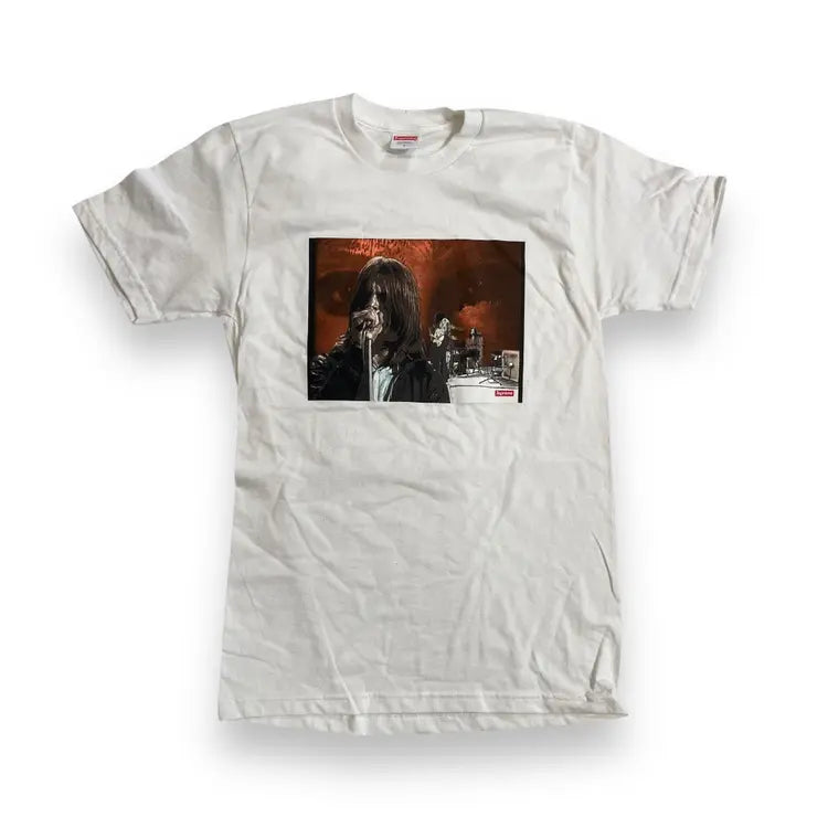 Supreme x Black Sabbath Paranoid T Shirt - White
