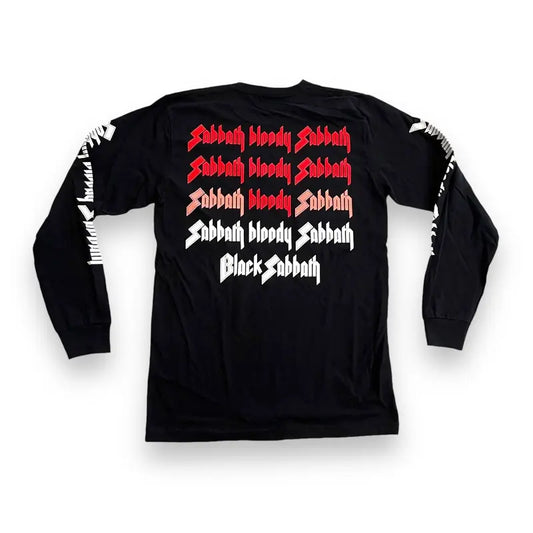Supreme x Black Sabbath Sabbath Bloody Sabbath Long Sleeve T Shirt - Black