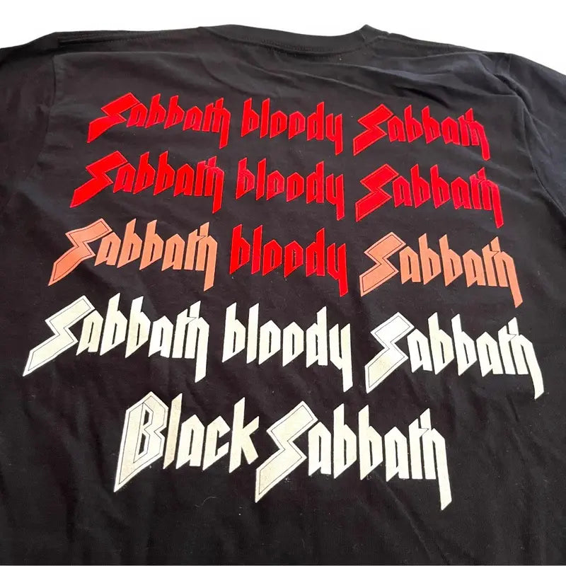 Supreme x Black Sabbath Sabbath Bloody Sabbath Long Sleeve T Shirt - Black