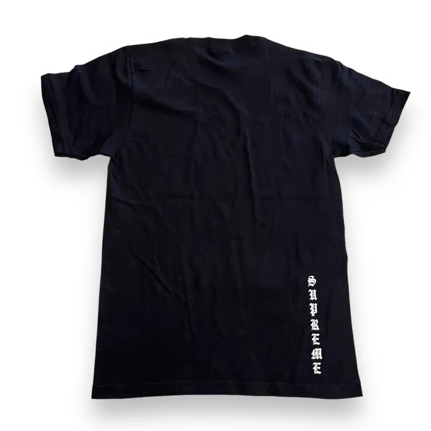 Supreme x Black Sabbath Flaming Cross T Shirt - Black