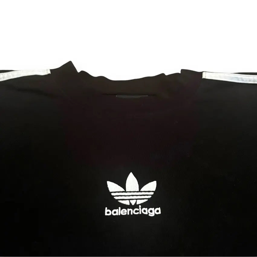 Balenciaga x Adidas Oversized T Shirt - Black (Size 5)