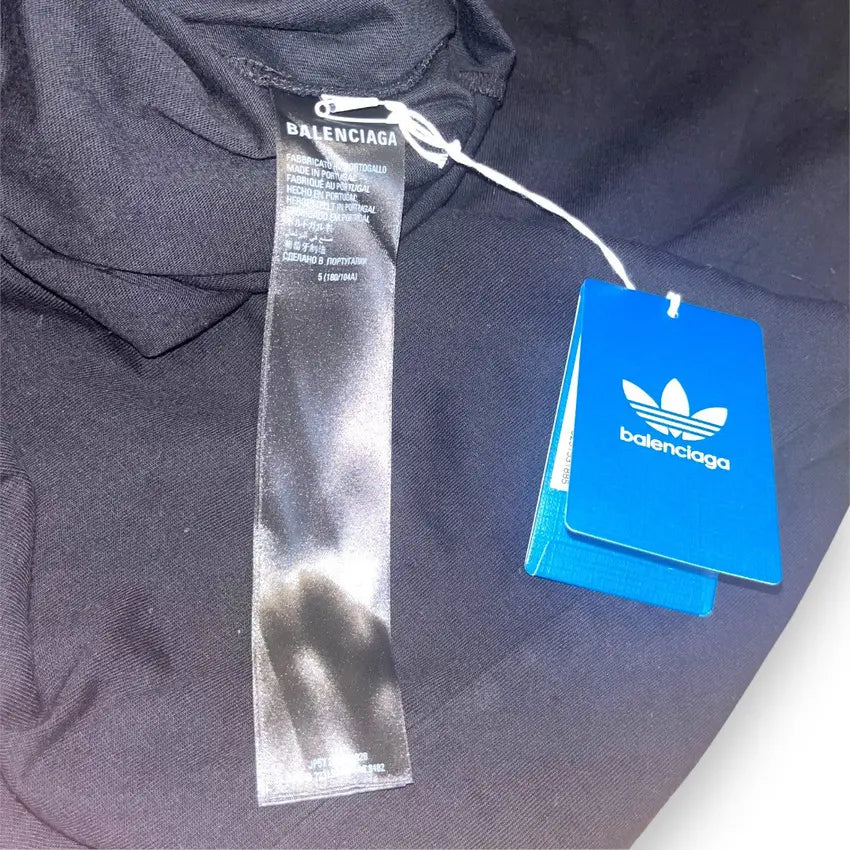 Balenciaga x Adidas Oversized T Shirt - Black (Size 5)