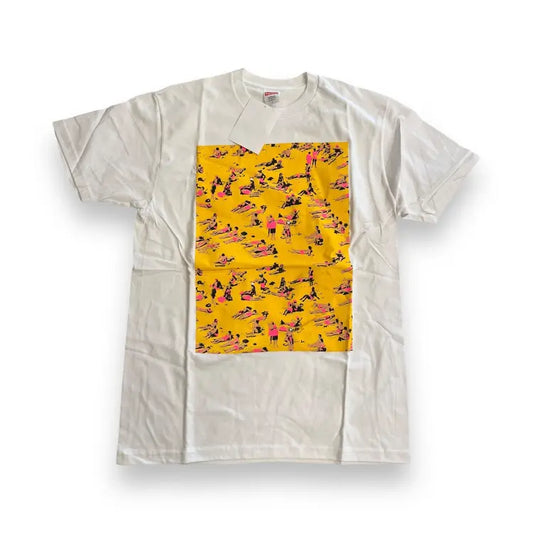 Supreme Beach T-Shirt - White (Large)