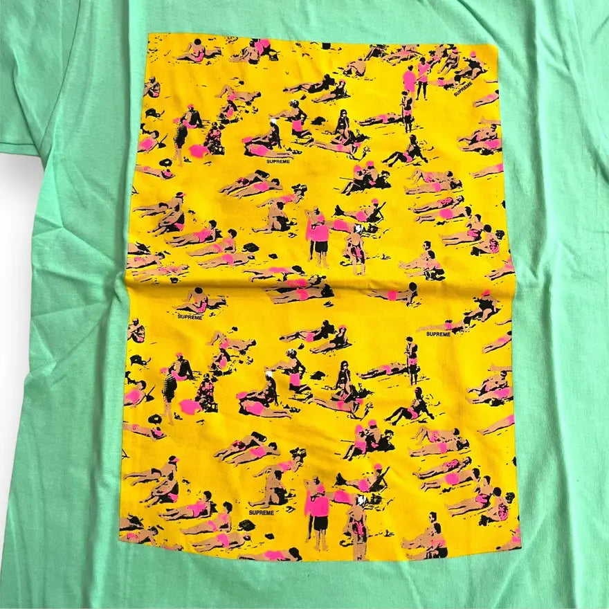 Supreme Beach T-Shirt - Mint Green (Medium)
