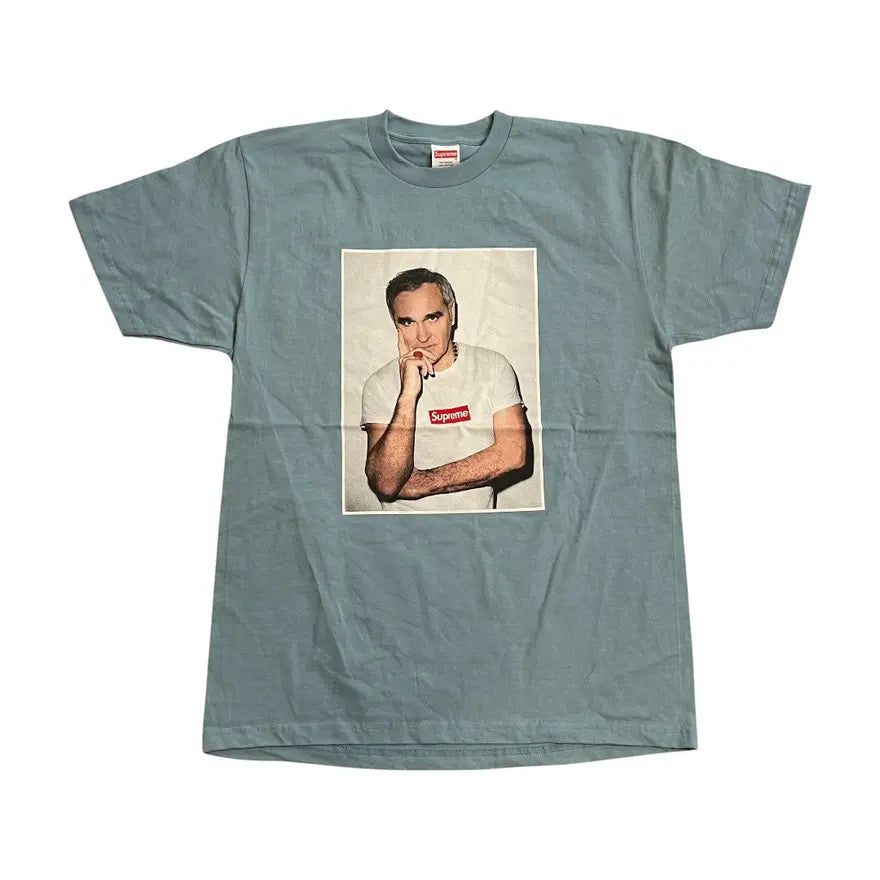 Supreme x Morrissey Portrait T-Shirt - Light Blue