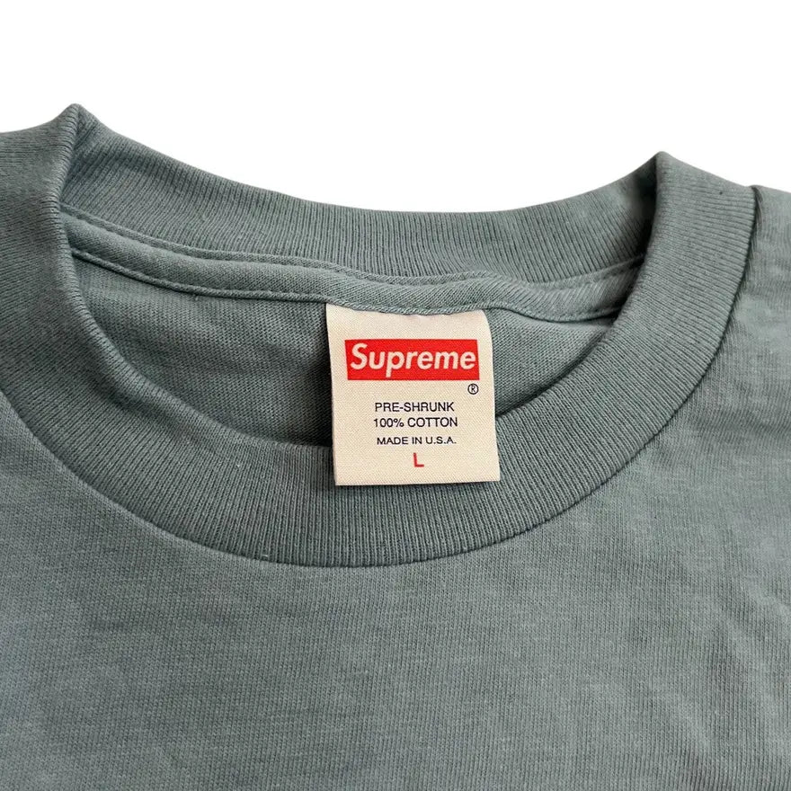 Supreme x Morrissey Portrait T-Shirt - Light Blue