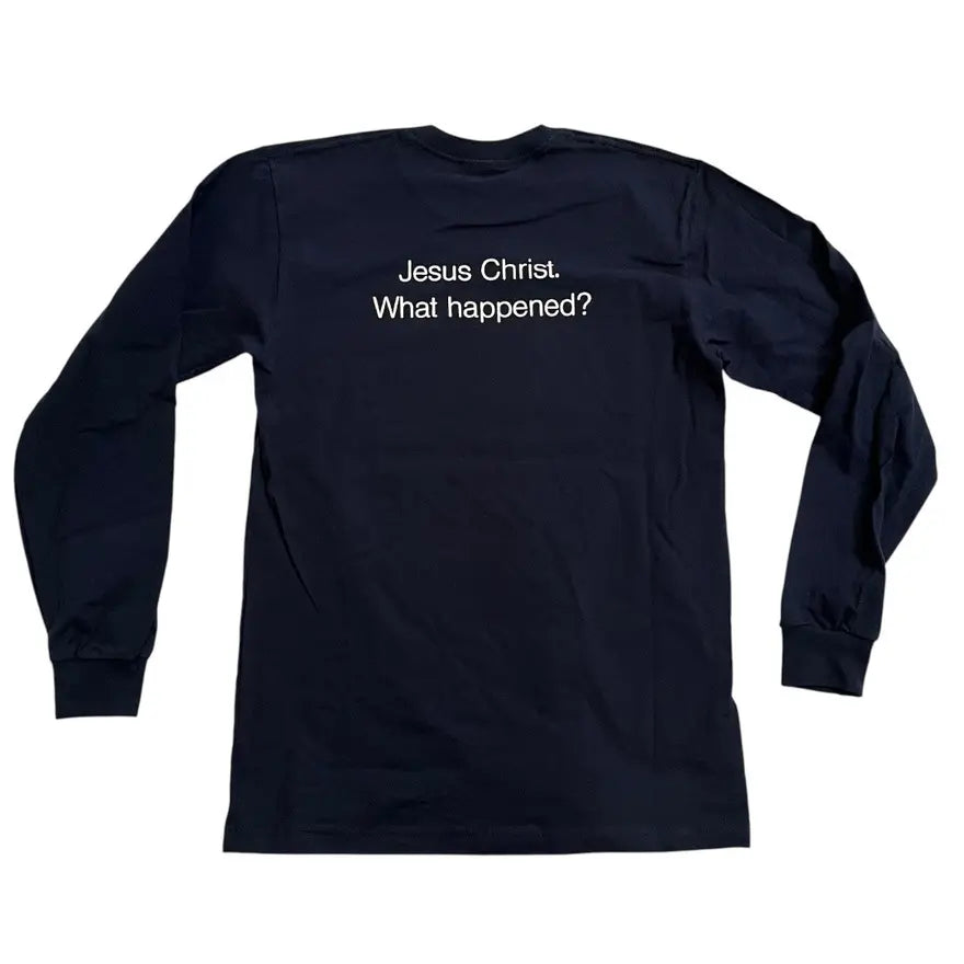 Supreme x Larry Clark KIDS Long Sleeve T Shirt - Navy