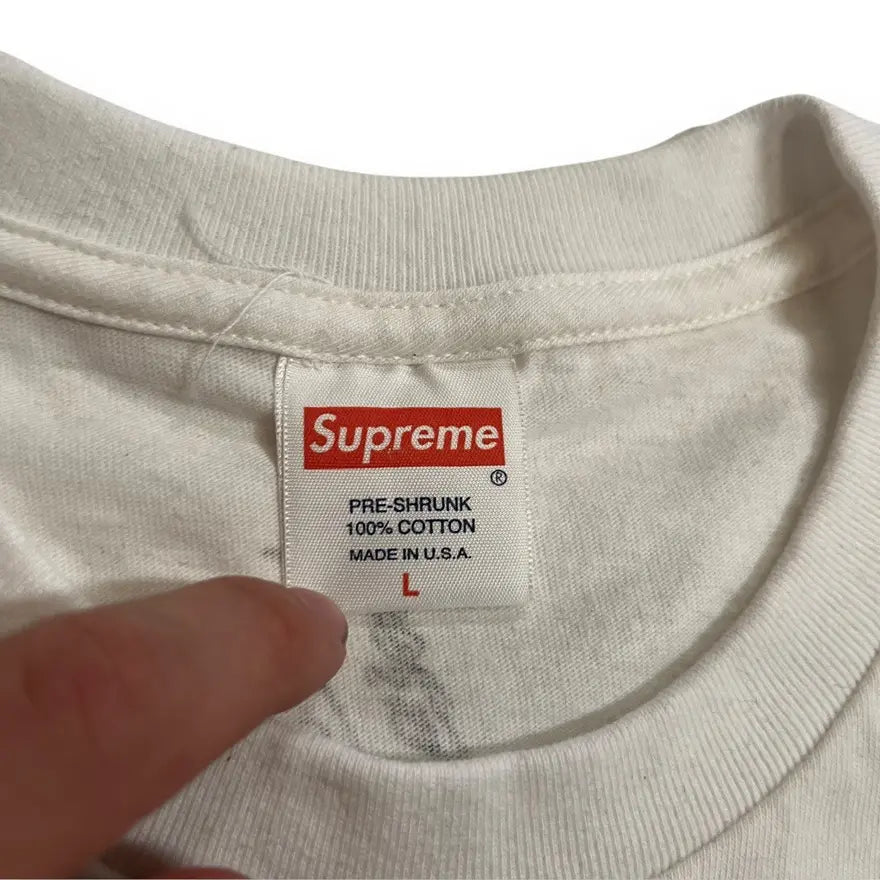 Supreme x Toshio Maeda Overfiend Touch T-Shirt - White #2