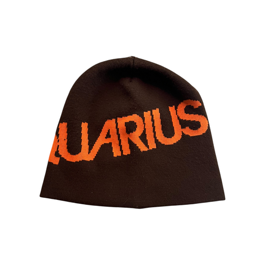VINTAGE Supreme Zodiac Beanie Hat - Aquarius