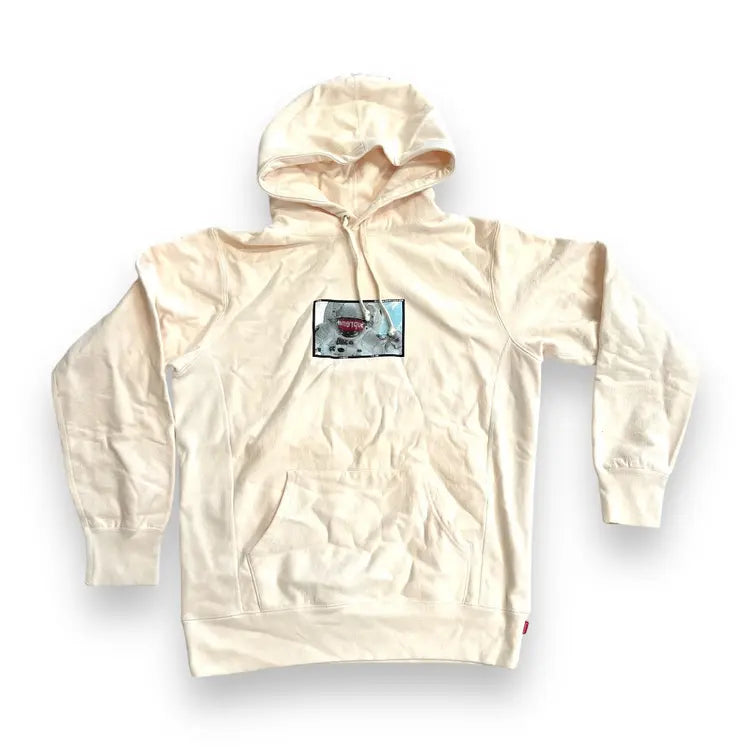 Supreme Astronaut Hoodie Sweatshirt - Cream (Large)