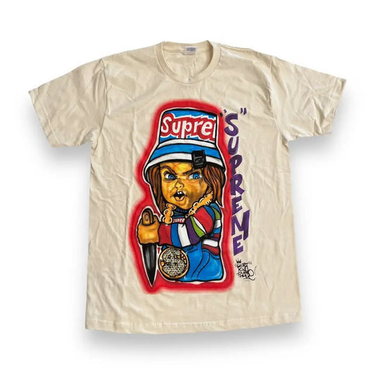 Supreme Forty Deuce " Chucky " T Shirt - Natural (XL)