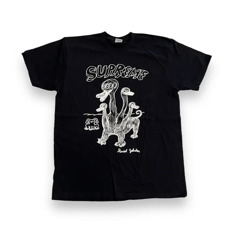 Supreme x Daniel Johnston Duck T Shirt - Black