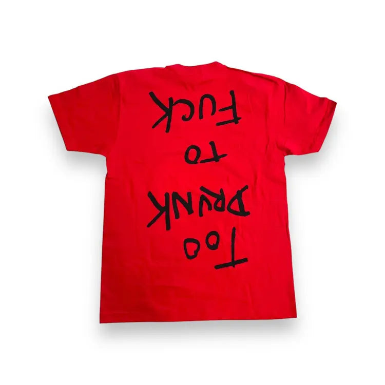 Supreme x Dead Kennedys Too Drunk T-Shirt - Red (Large)
