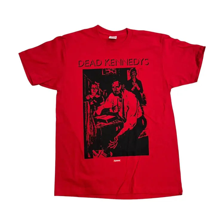 SAMPLE Supreme x Dead Kennedys Punks T-Shirt - Red (Large)