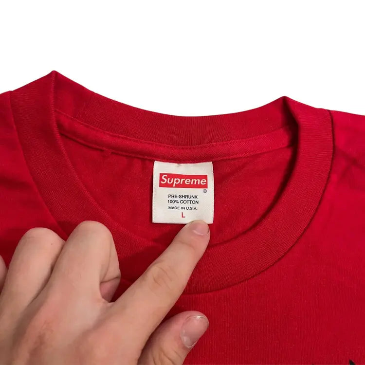 SAMPLE Supreme x Dead Kennedys Punks T-Shirt - Red (Large)