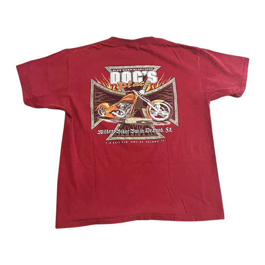 VINTAGE Doc’s Bar Bike Week 2006 T Shirt (XL)