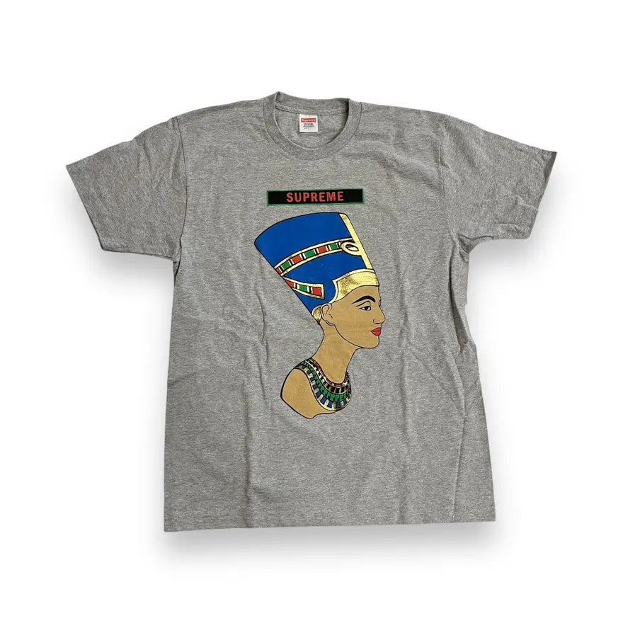 Supreme Nefertiti T-Shirt - Grey (Large)