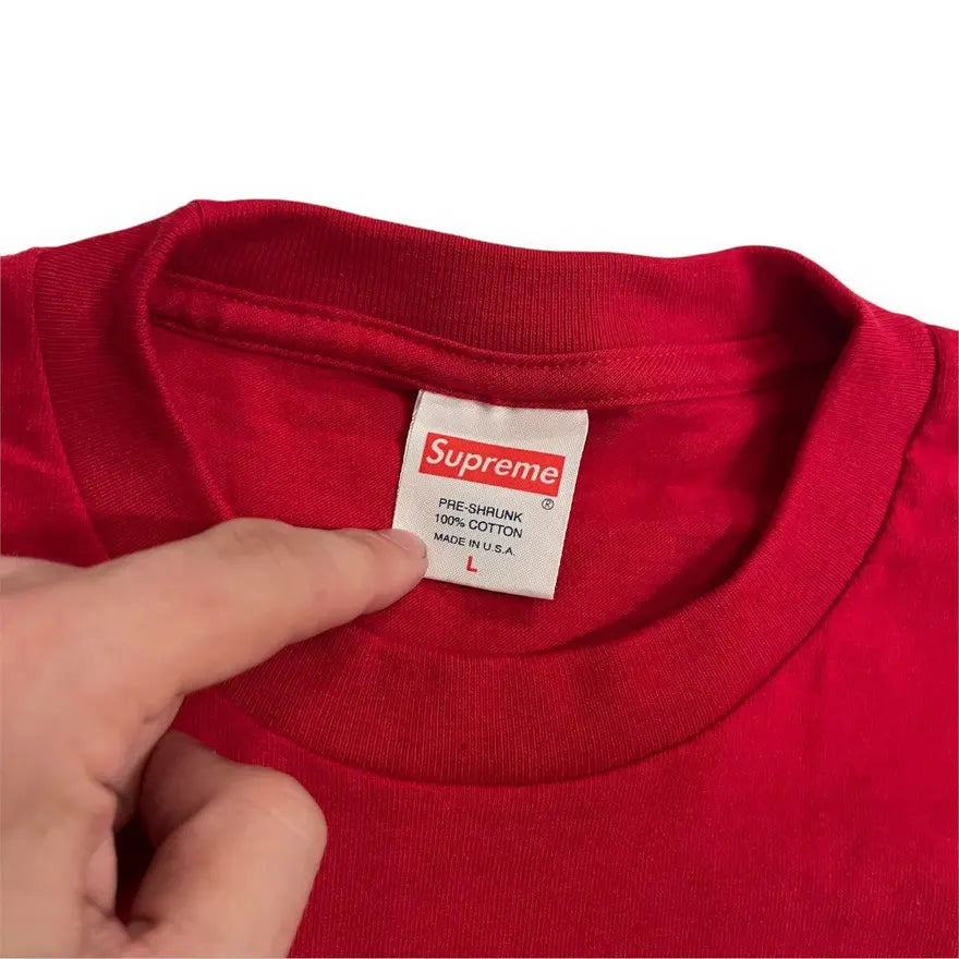 SAMPLE Supreme Gucci Mane Portrait T-Shirt - Red (Large) #2