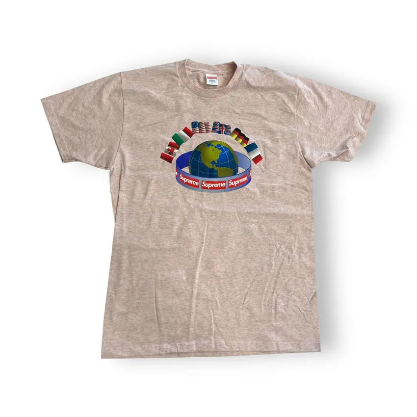SAMPLE Supreme Worldwide T-Shirt - Heather Pink (Large)