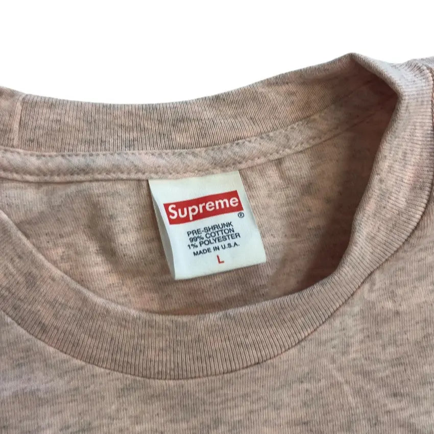 SAMPLE Supreme Worldwide T-Shirt - Heather Pink (Large)