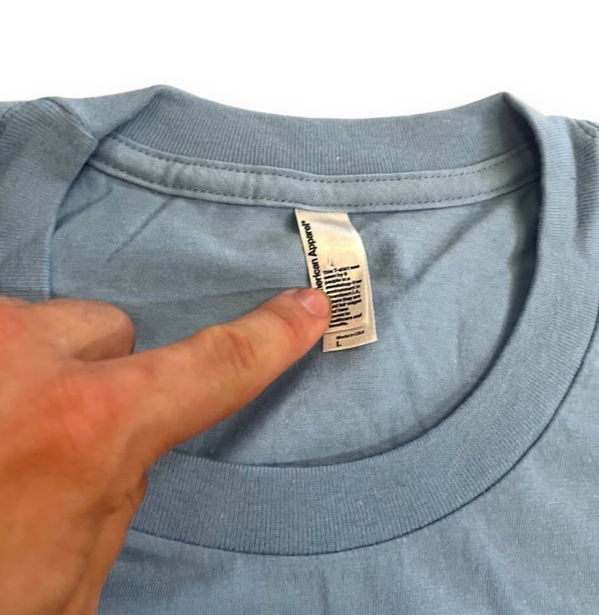 SAMPLE Supreme 20th Anniversary Box Logo T-Shirt - Baby Blue (Large)