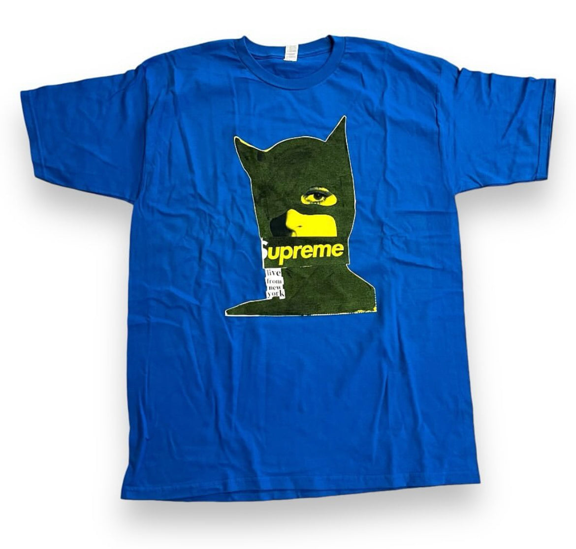 SAMPLE Supreme Catwoman T-Shirt - Blue (Large)