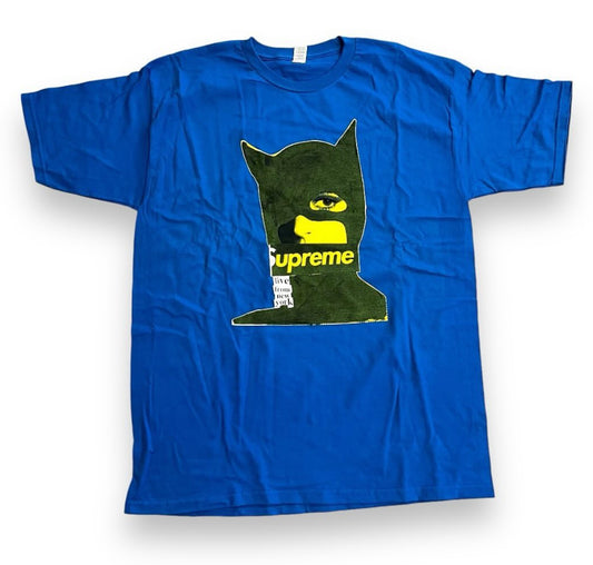 SAMPLE Supreme Catwoman T-Shirt - Blue (Large)