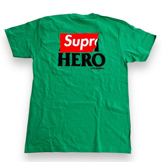 Supreme x ANTIHERO Pocket T Shirt - Green (Large)