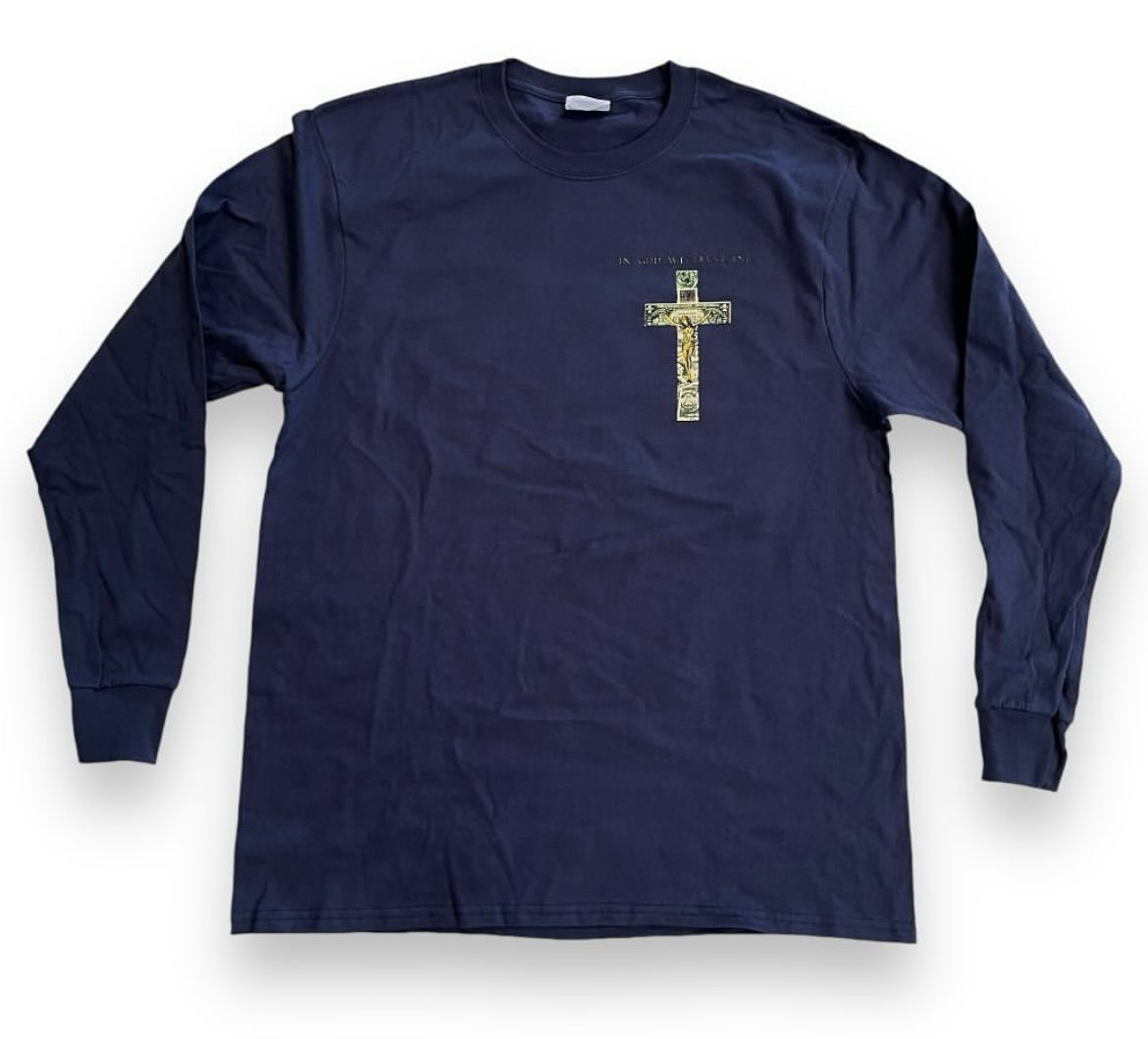 SAMPLE Supreme x Dead Kennedys Punks L/S T-Shirt - Navy (Large)