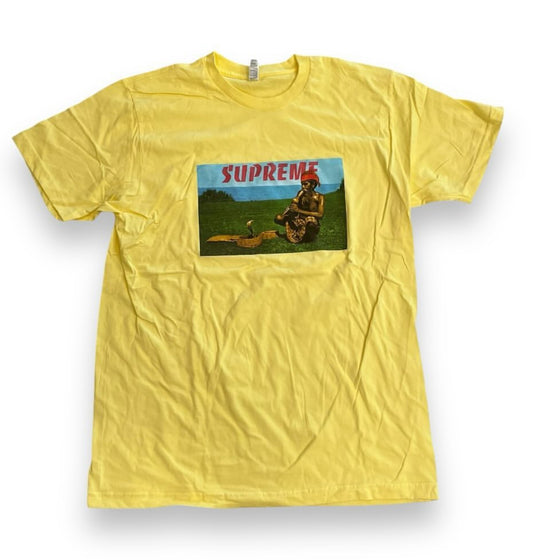 SAMPLE Supreme Snake Charmer T Shirt - Yellow (Large)