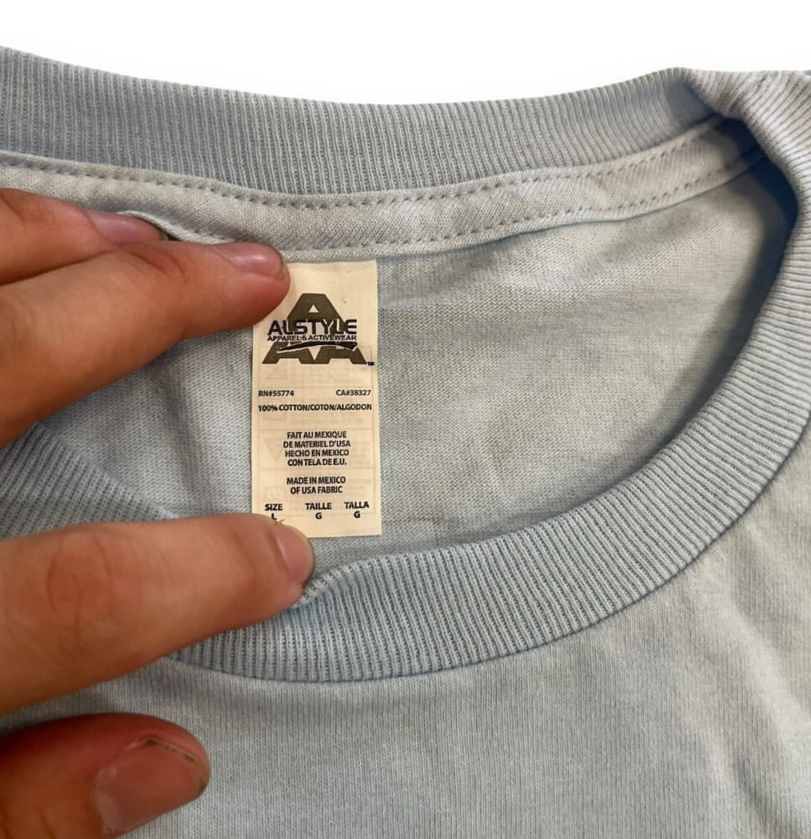 Supreme x Stax Records Isaac Hayes T-Shirt - Light Blue (Large)