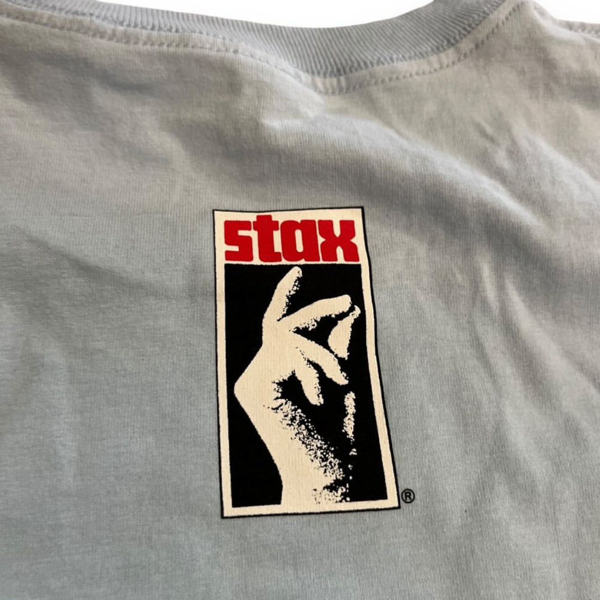 Supreme x Stax Records Isaac Hayes T-Shirt - Light Blue (Large)