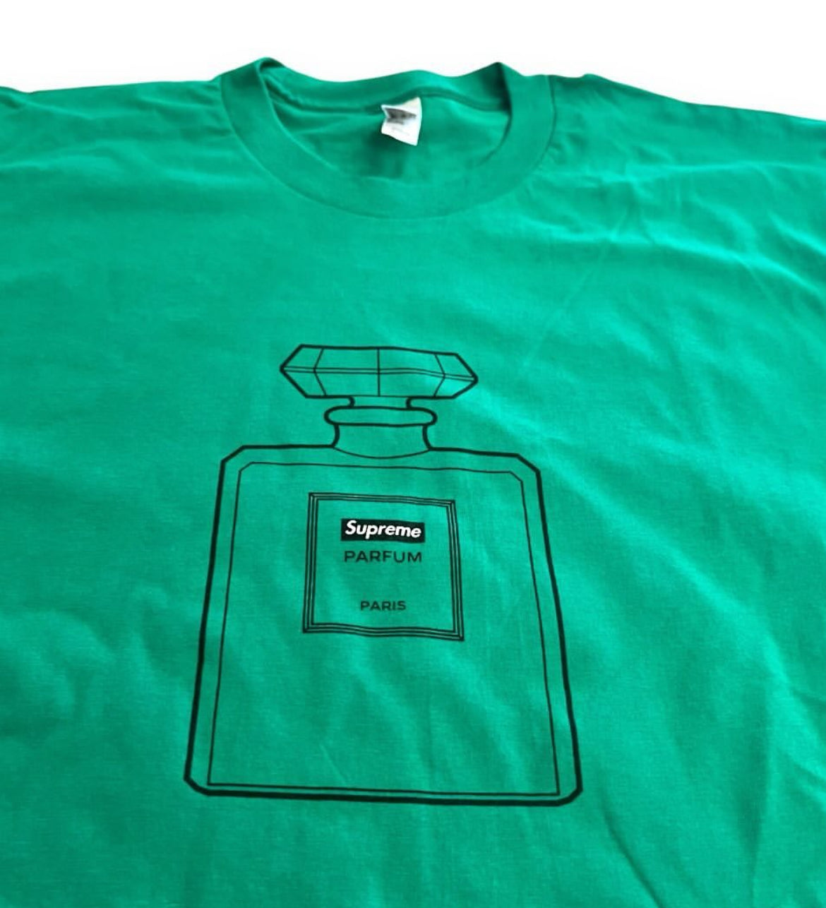 SAMPLE Supreme Perfume T Shirt - Green (Large)
