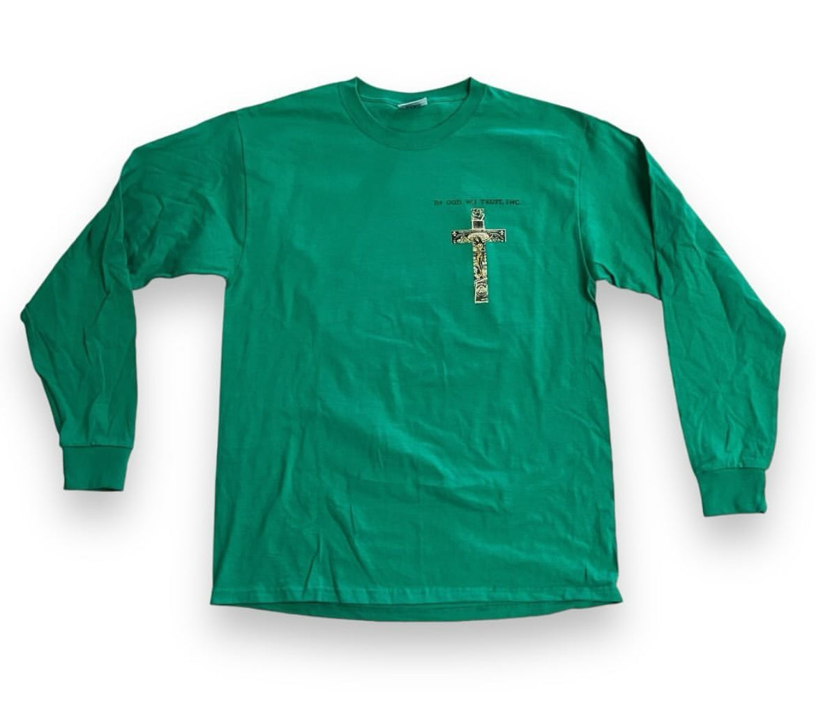 SAMPLE Supreme x Dead Kennedys Punks L/S T-Shirt - Green (Large) #2