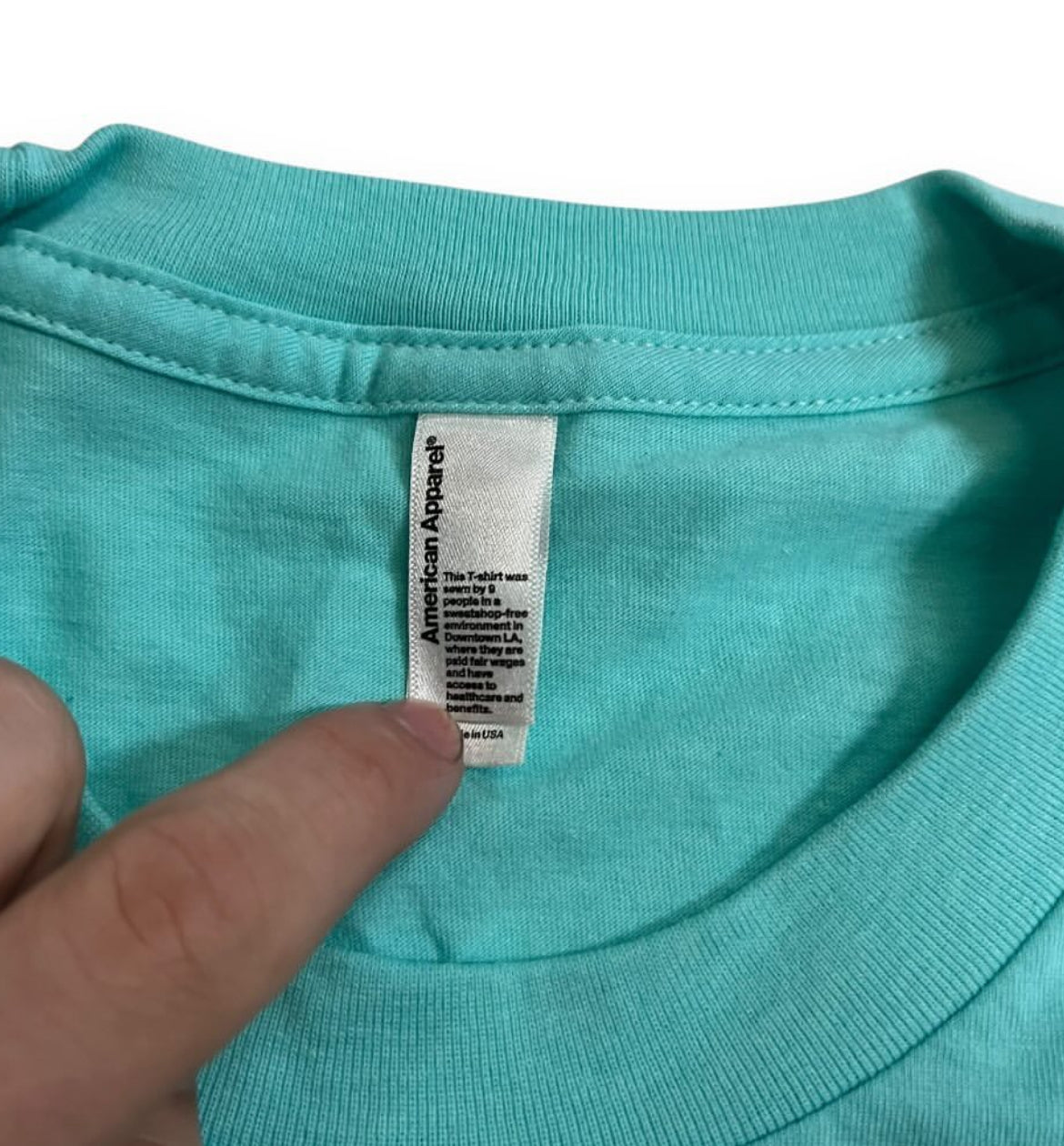 SAMPLE Supreme America's Most Wanted T-Shirt - Light Blue (Large)