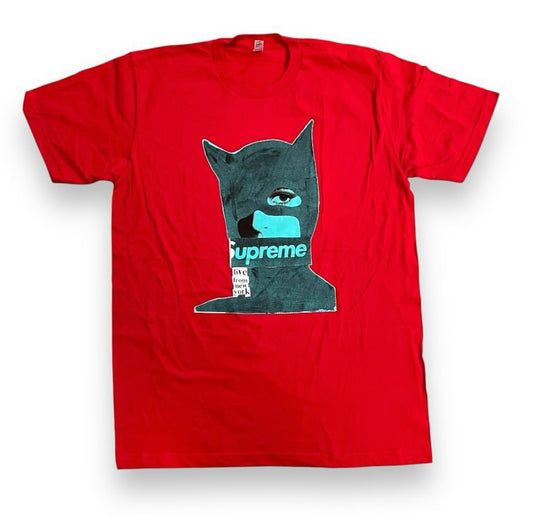 SAMPLE Supreme Catwoman T-Shirt - Red (Large)