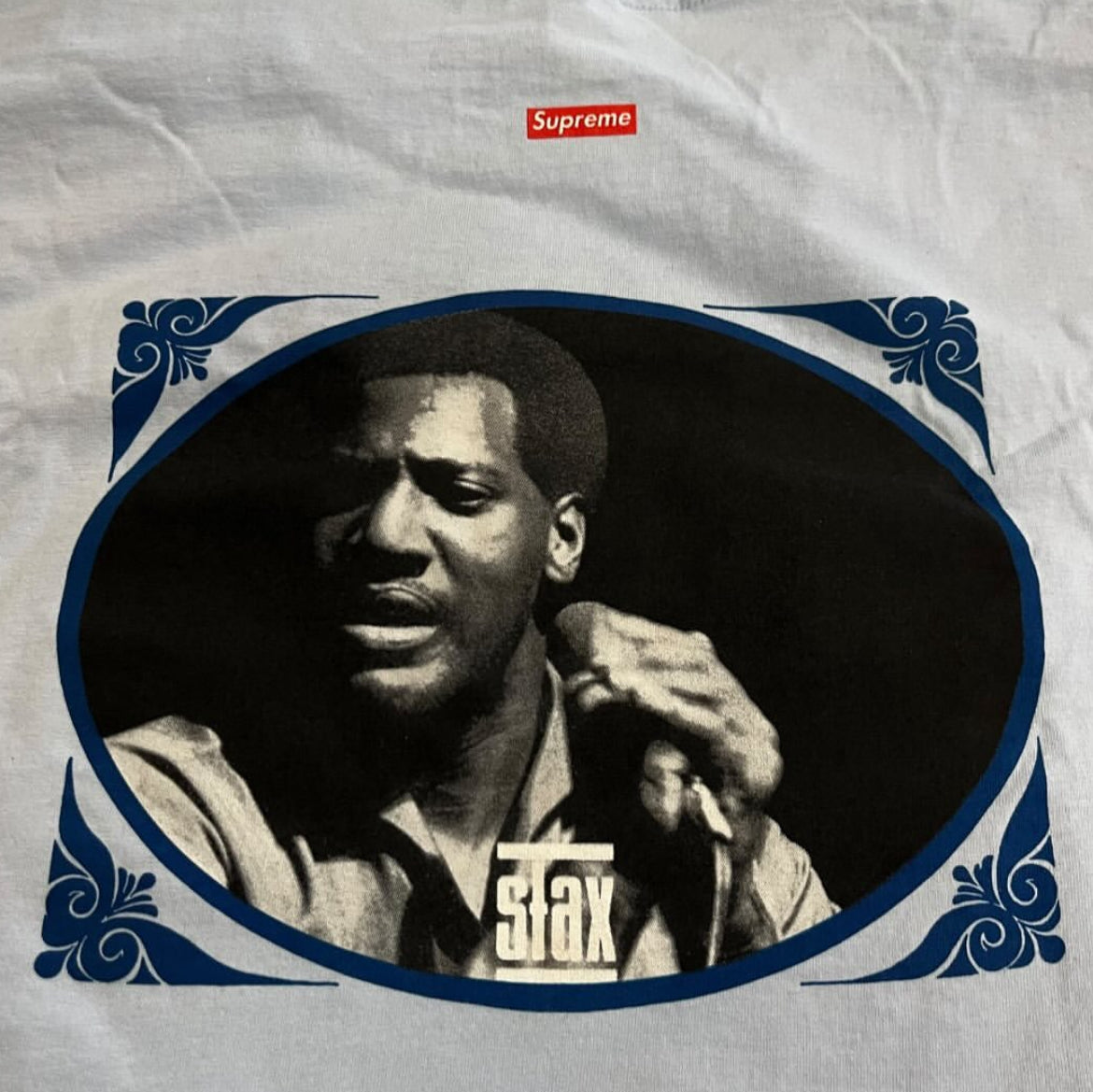 SAMPLE Supreme x Stax Records Otis Redding T-Shirt - Light Blue (Large)