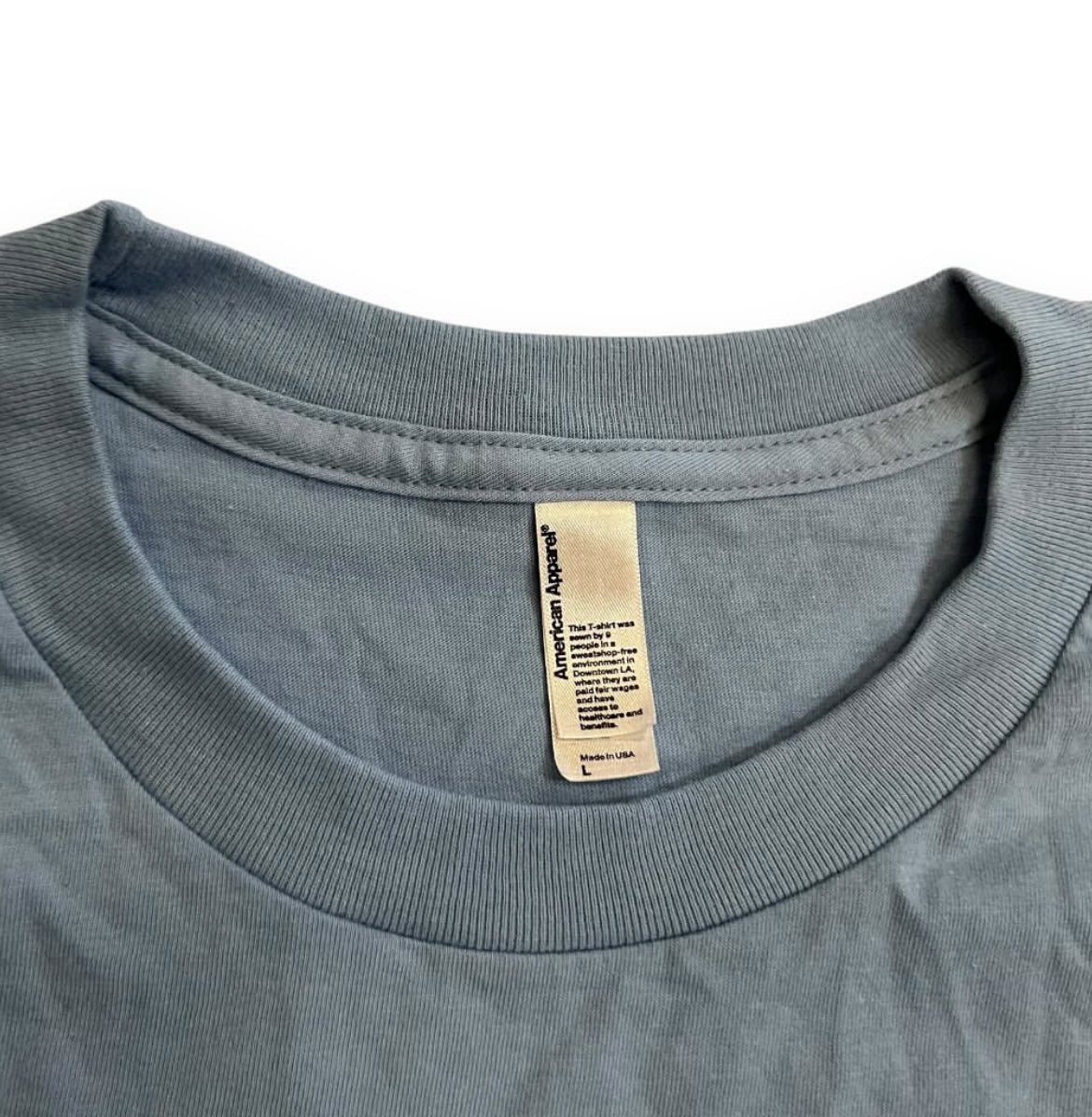 SAMPLE Supreme Madonna Burning Crosses T-Shirt - Light Blue (Large)