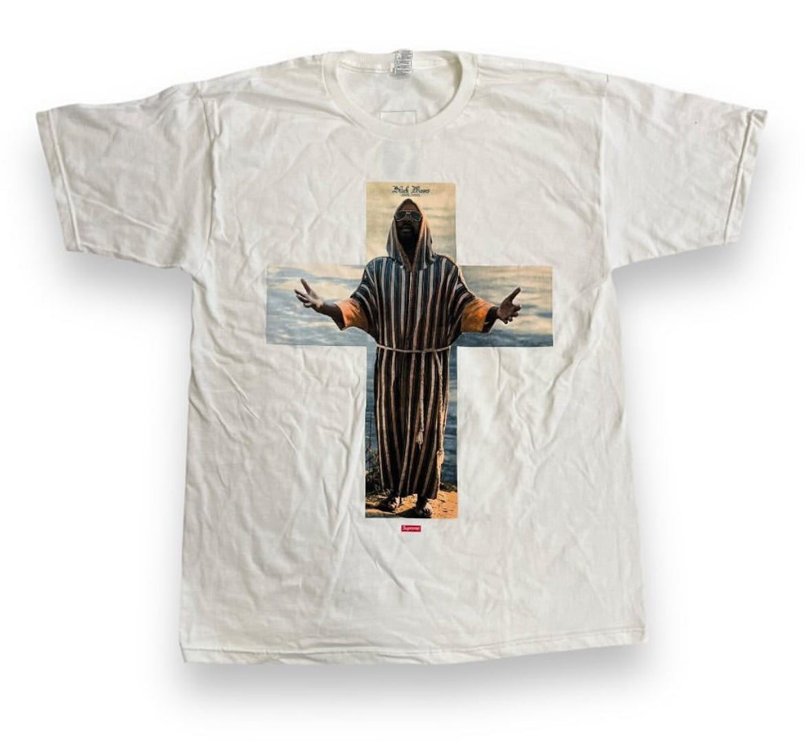 Supreme x Stax Records Isaac Hayes T-Shirt - White (Large)