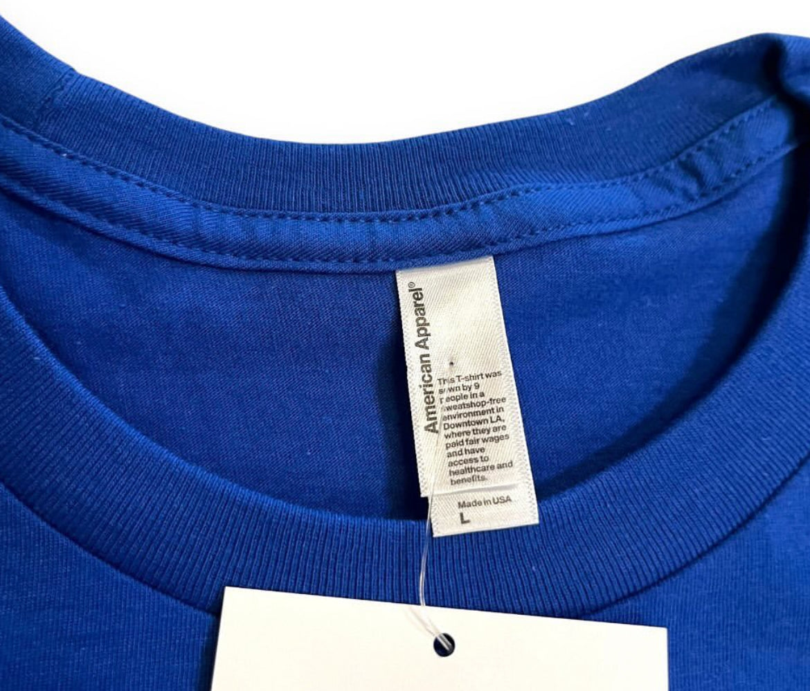 SAMPLE Supreme x KRS One Knowledge Reigns Supreme T-Shirt - Blue (Large)