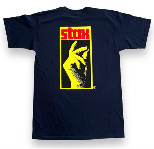 SAMPLE Supreme x Stax Records Logo T-Shirt - Navy (Medium)