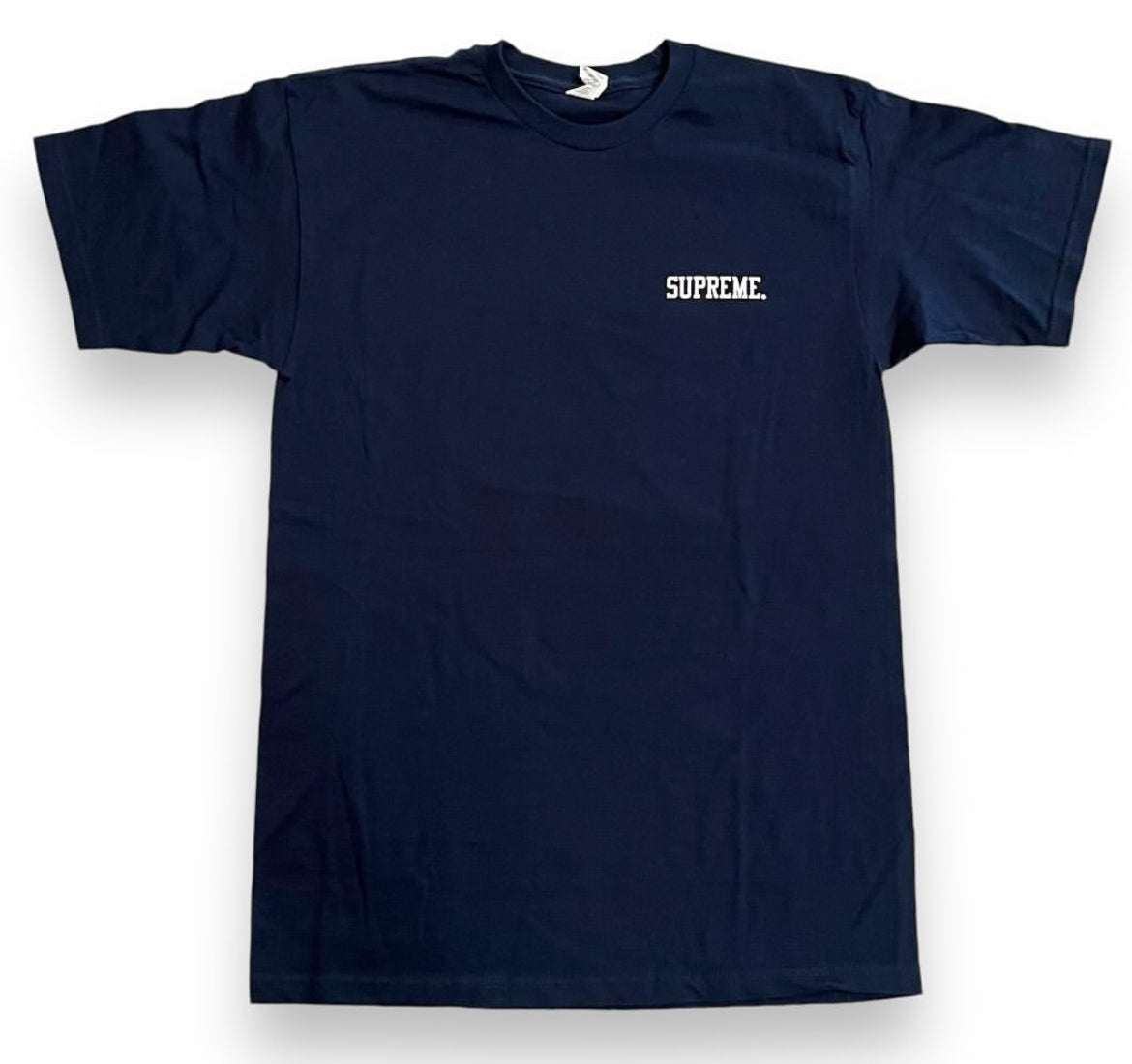 SAMPLE Supreme x Stax Records Logo T-Shirt - Navy (Medium)