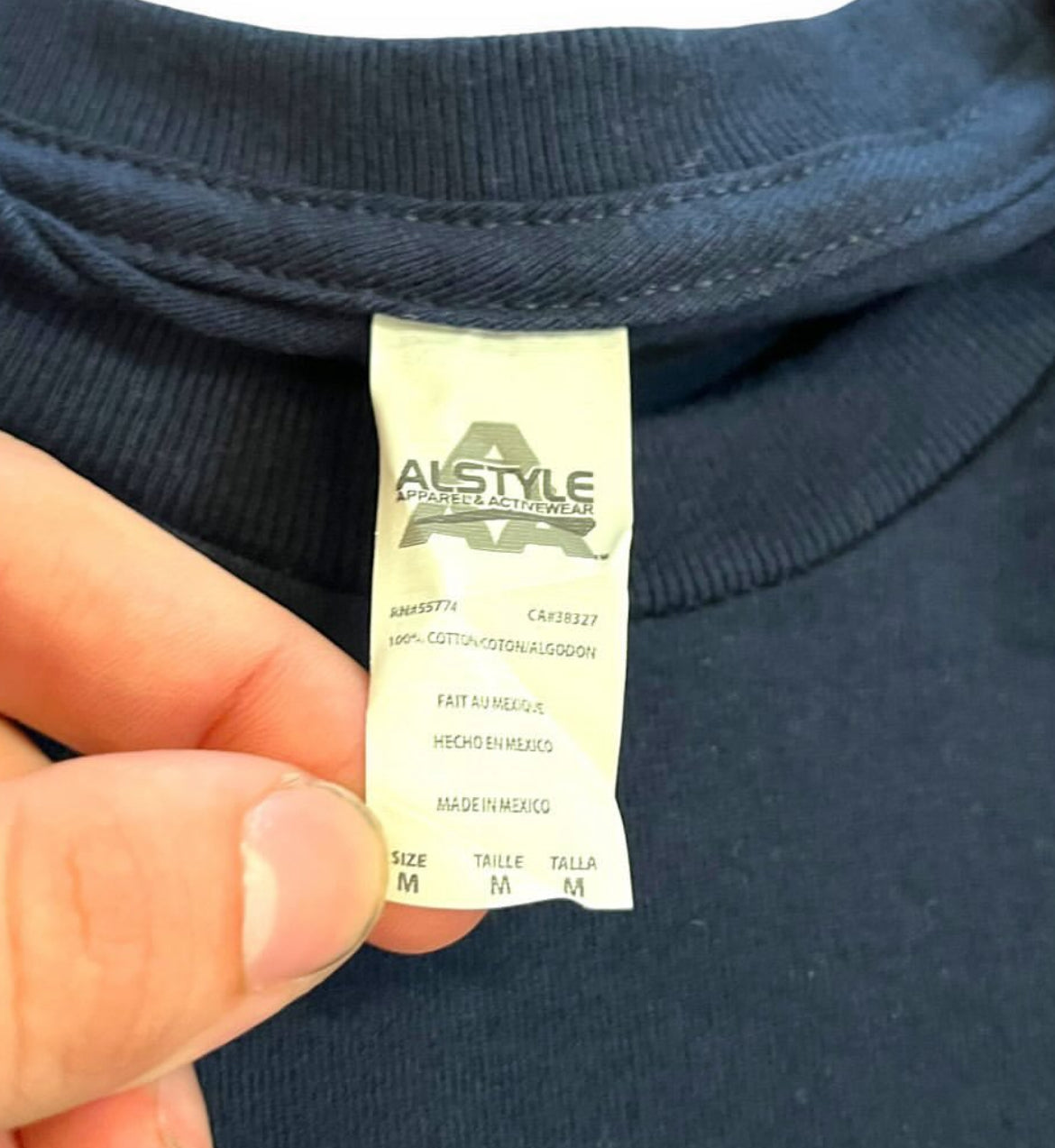 SAMPLE Supreme x Stax Records Logo T-Shirt - Navy (Medium)