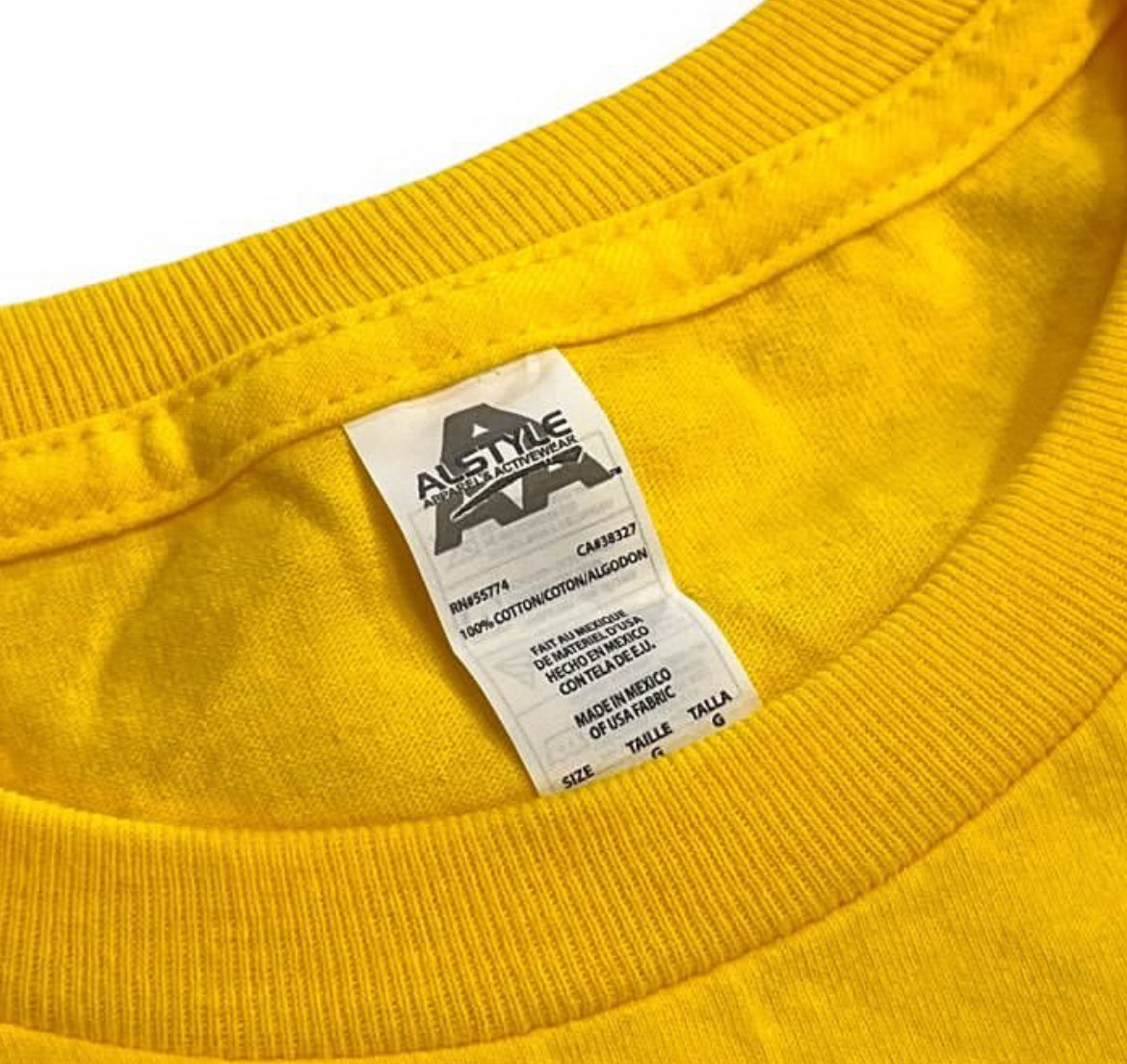 SAMPLE Supreme x Stax Records Logo T-Shirt - Yellow (Large)