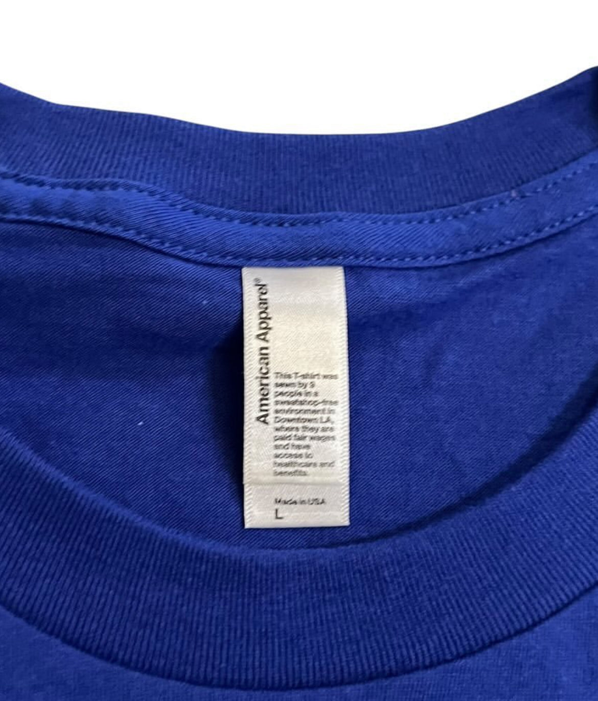 SAMPLE Supreme Perfume T Shirt - Blue (Large)